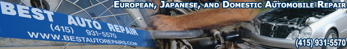 San Francisco Best Auto Repair: European, Japanese, and Domestic Automobile Service Shop